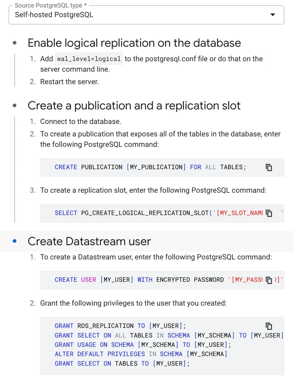 11.18 Self-hosted PostgreSQL