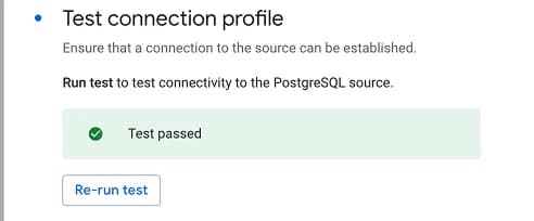 11.25 Test connection profile