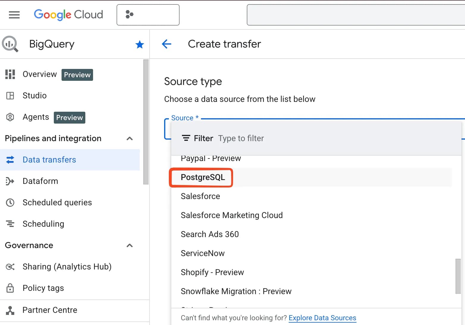 11.2 Create transfer