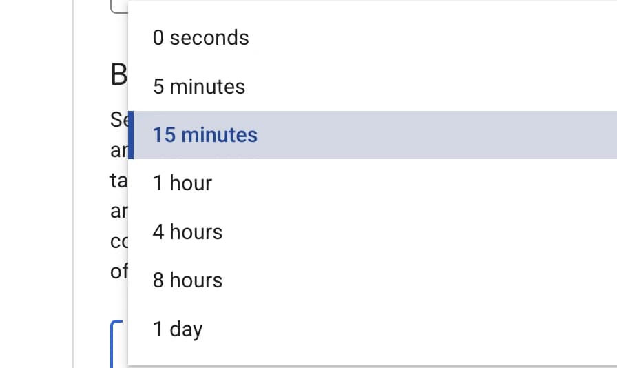 11.35 data staleness limit