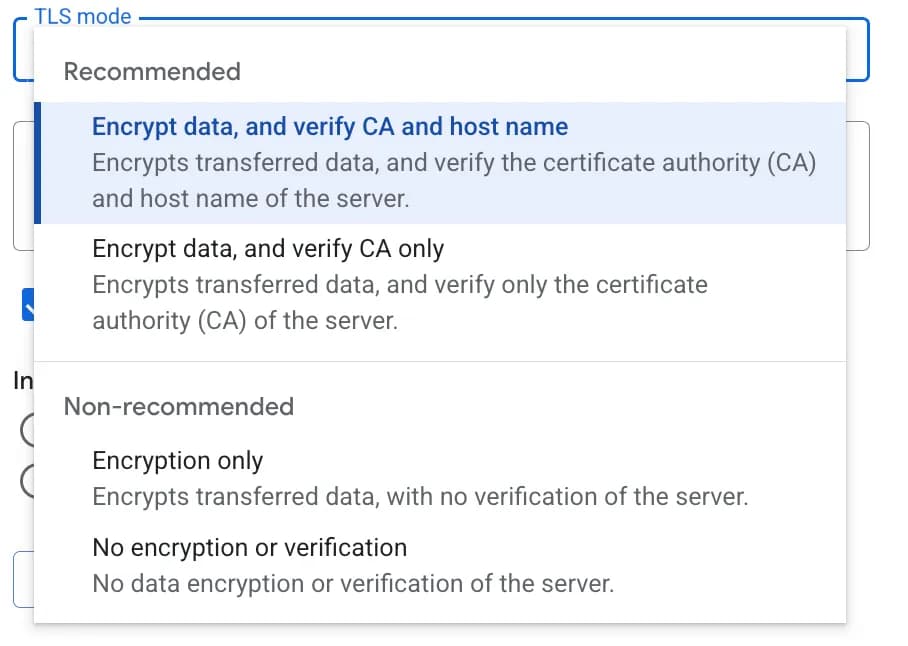 11.4 No encryption or verification