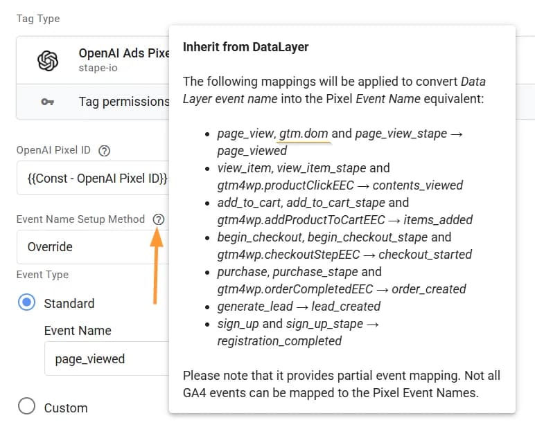 12.15 Inherit from DataLayer mappings
