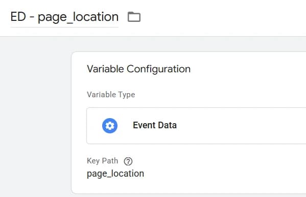 12.51 Create event data variable