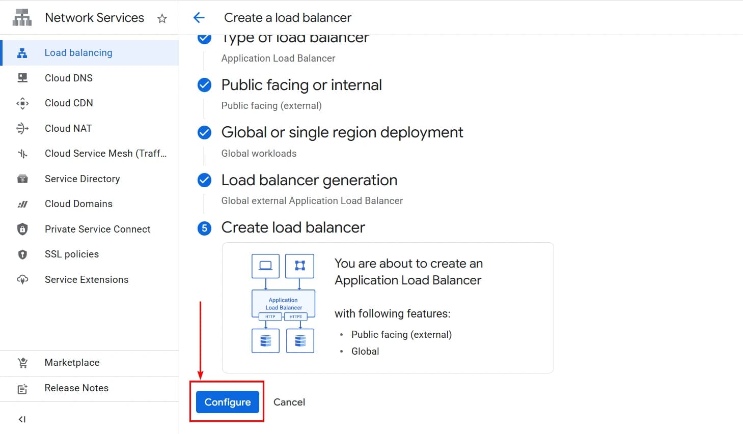 9.19 Finish configuration