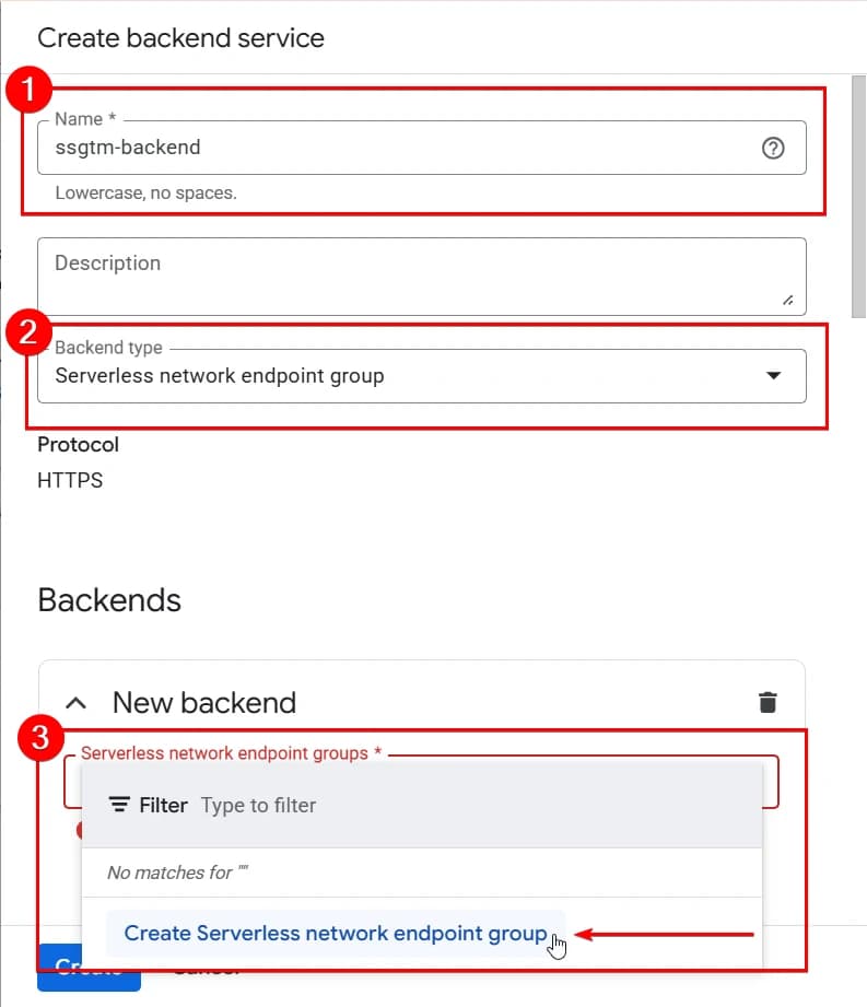 9.27 Create Serverless network endpoint group